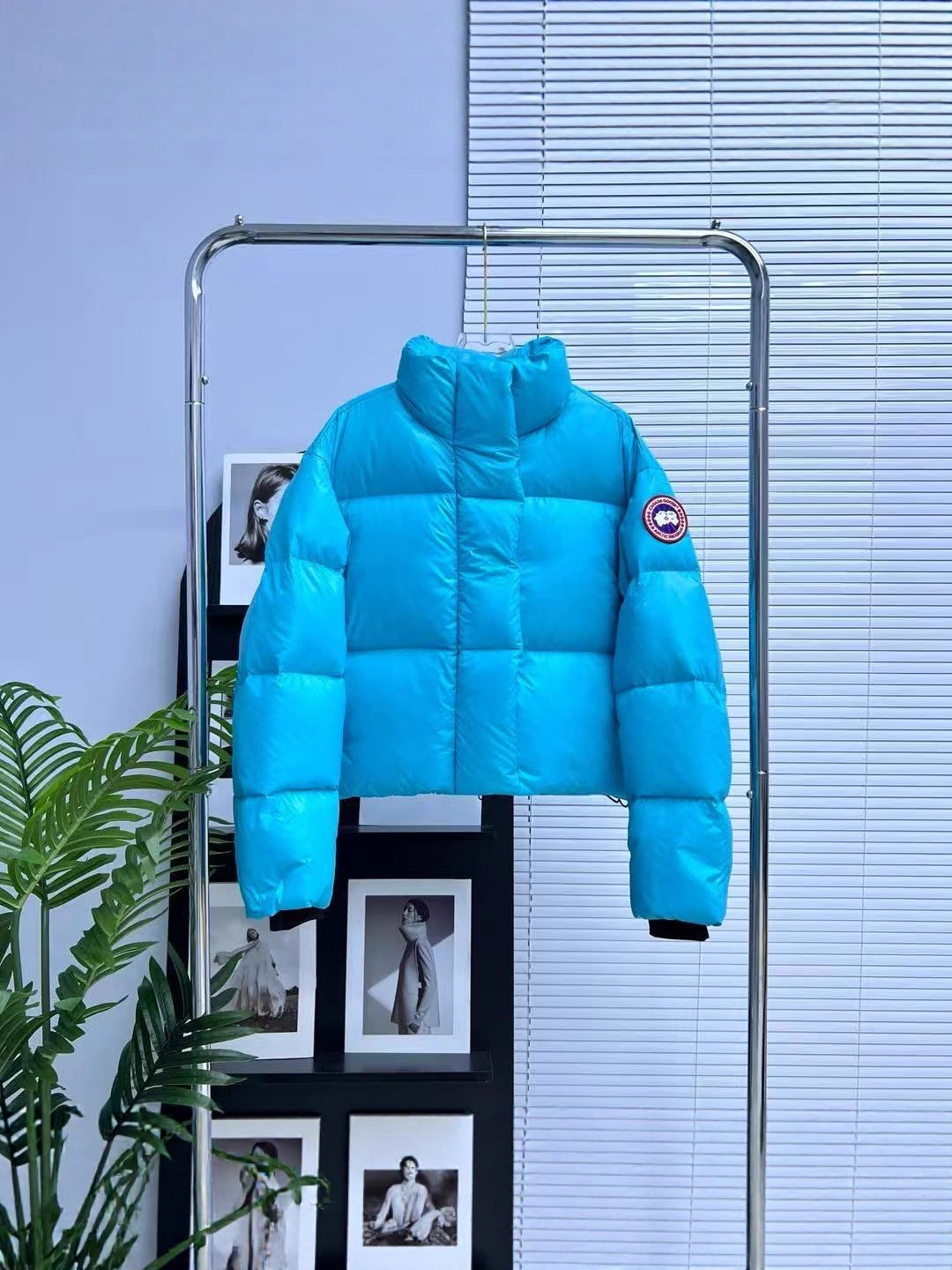 2025 New Large Goose Down Jacket for Women, Petite Puffer Jacket, Thickened Short Goose Down Jacket with Color Label for Autumn and Winter