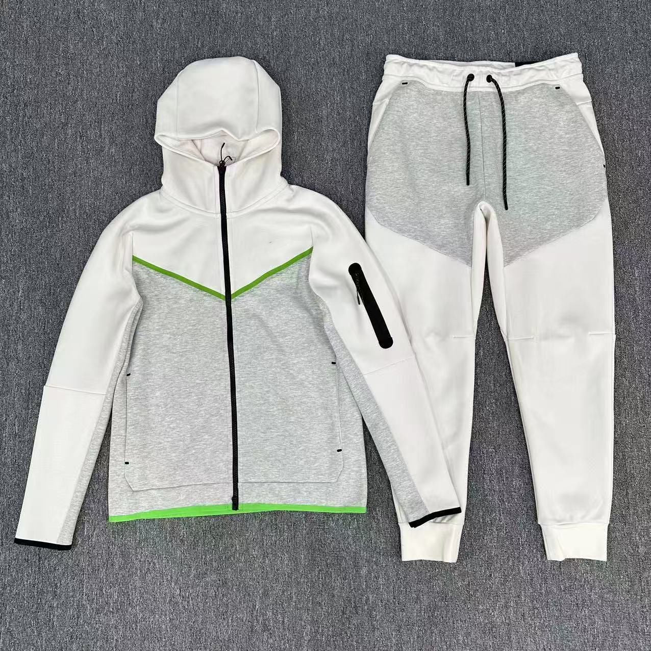 GMabcd 2025 Casual Sports Hooded Men's Side Zipper Suit Jacket Versatile Slim Fit Casual