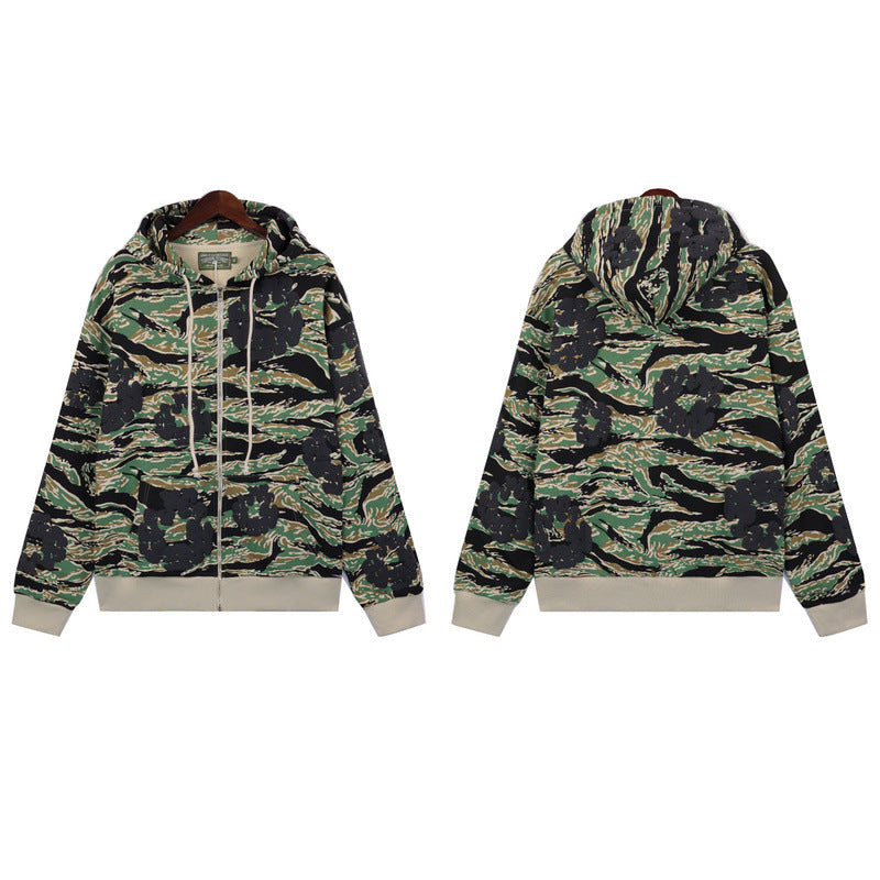 2025 Spring and Autumn New Foam Print Unisex Youth Couple Outfits European and American Trendy Brand Plus Size Loose Pullover Sweatshirt