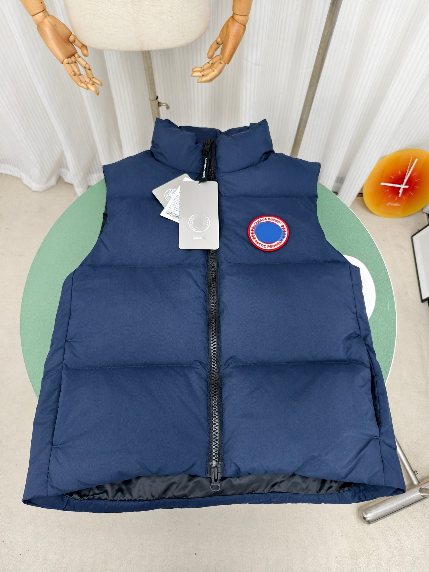 Cana-da - Goose, Duck Down 2804 Style White Duck Down Vest 2025 Autumn Winter New Solid Color