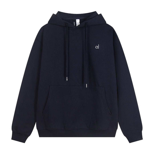 A-L-O Oversized Heavyweight Zip Hoodie Terry Fleece Streetwear Jacket
