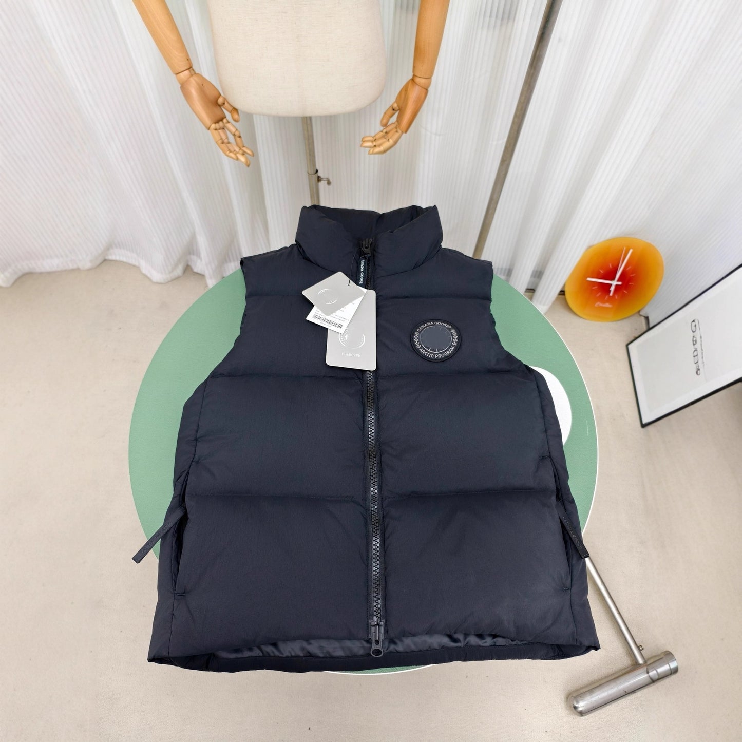 Cana-da - Goose, Duck Down 2804 Style White Duck Down Vest 2025 Autumn Winter New Solid Color