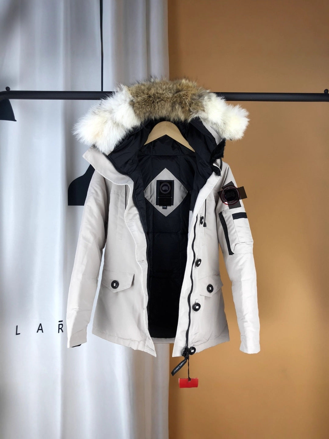 Hot-Selling Big Goose Duck Down 03 Style Flight Jacket White Duck Down Parka Coat Putian High Version 2026 Autumn Winter