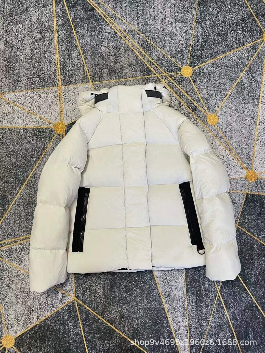 GMabcd Big GOOSE/ Junction 3M Reflective Black Label Parka Coat/Same style as used by Ouyang Nana