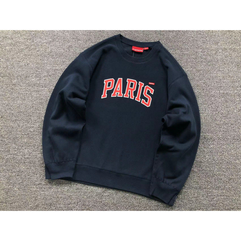 25FW Bandana Box Logo Hoodie Paisley Sweatshirt Fleece Lined Full Series Hooded Sweatshirt
