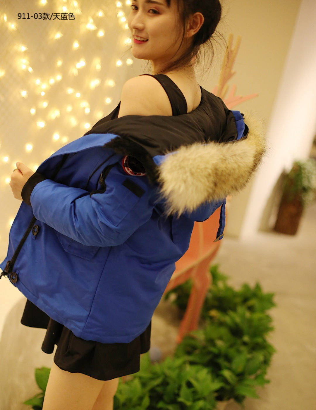 Hot-Selling Big Goose Duck Down 03 Style Flight Jacket White Duck Down Parka Coat Putian High Version 2026 Autumn Winter