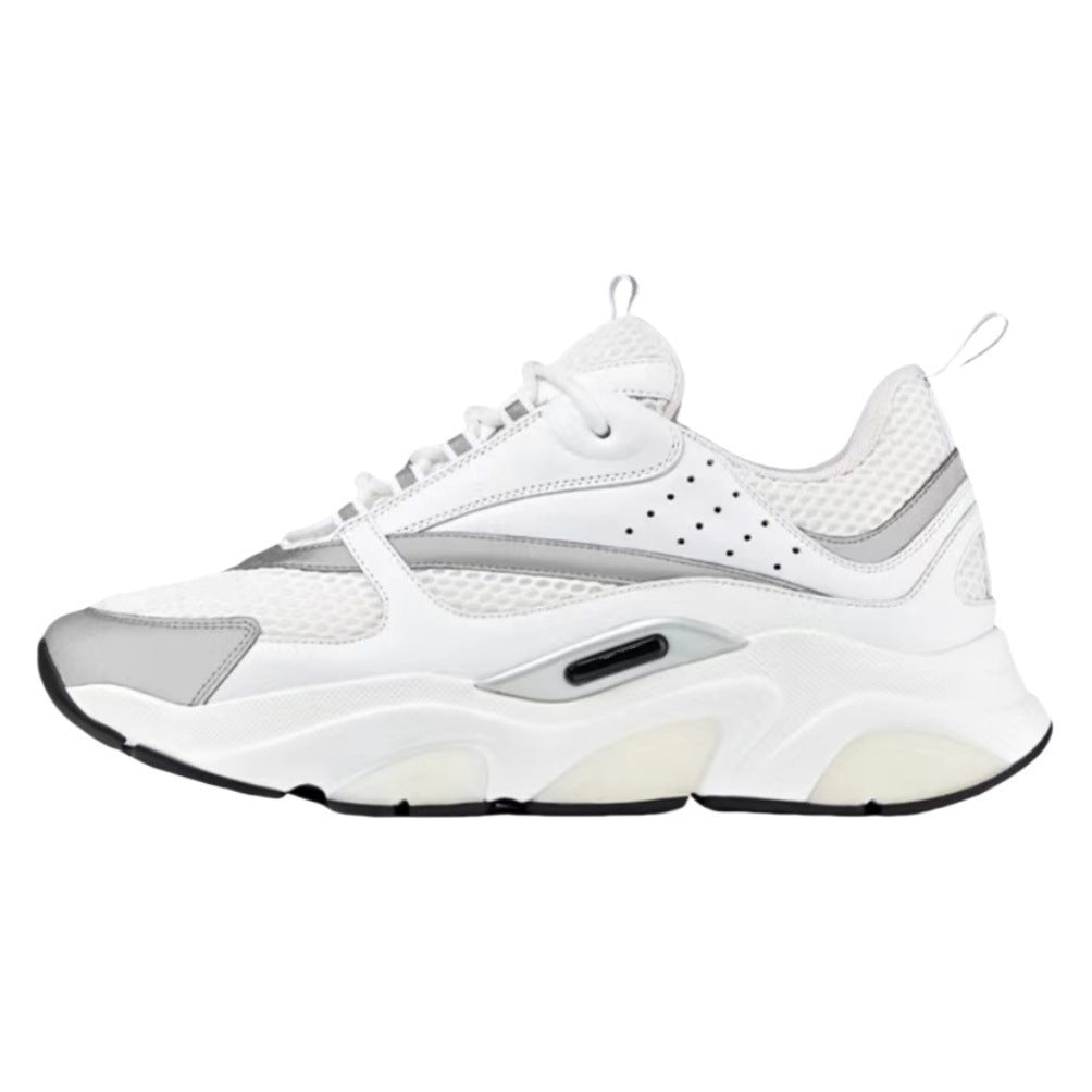 B22 Thick-Soled Height-Increasing Retro Dad Shoes for Men and Women, Mesh Breathable Sports Casual Shoes