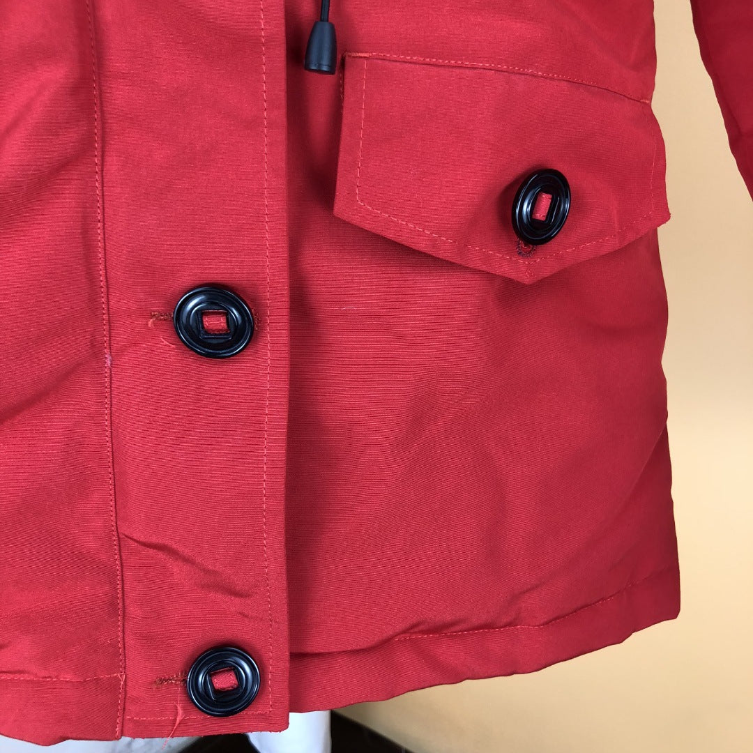 Hot-Selling Big Goose Duck Down 03 Style Flight Jacket White Duck Down Parka Coat Putian High Version 2026 Autumn Winter