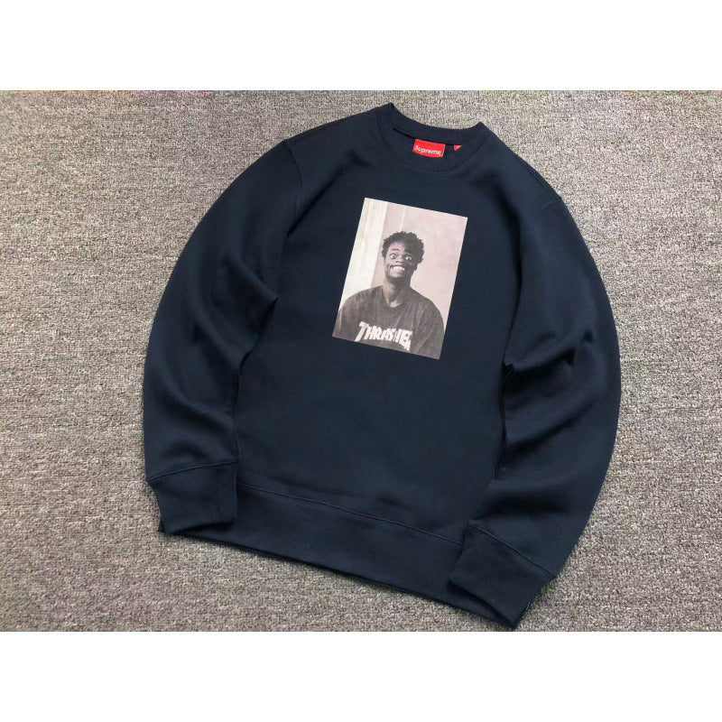 25FW Bandana Box Logo Hoodie Paisley Sweatshirt Fleece Lined Full Series Hooded Sweatshirt