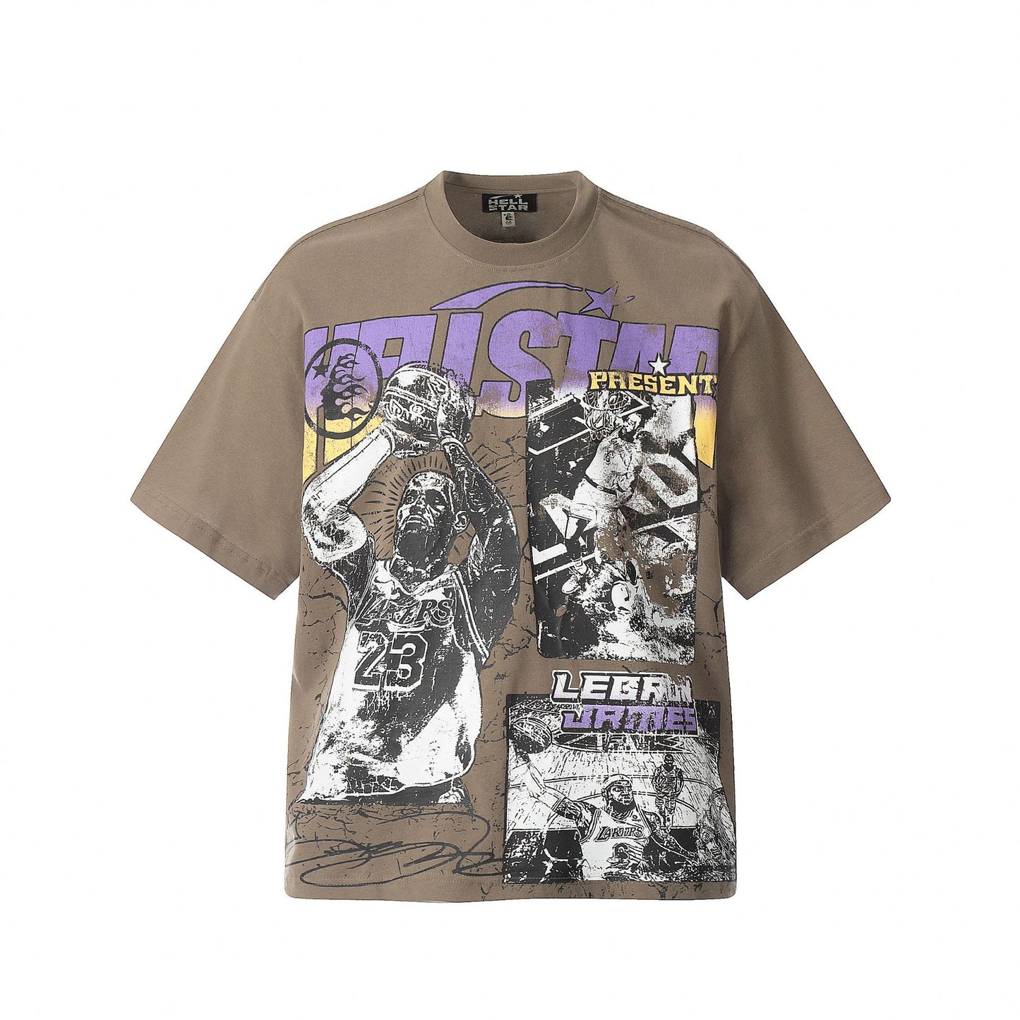 2025 Summer New European and American Trendy Brand Unisex Couple's Plus Size Loose Pullover Short Sleeve T-Shirt Youth Tee