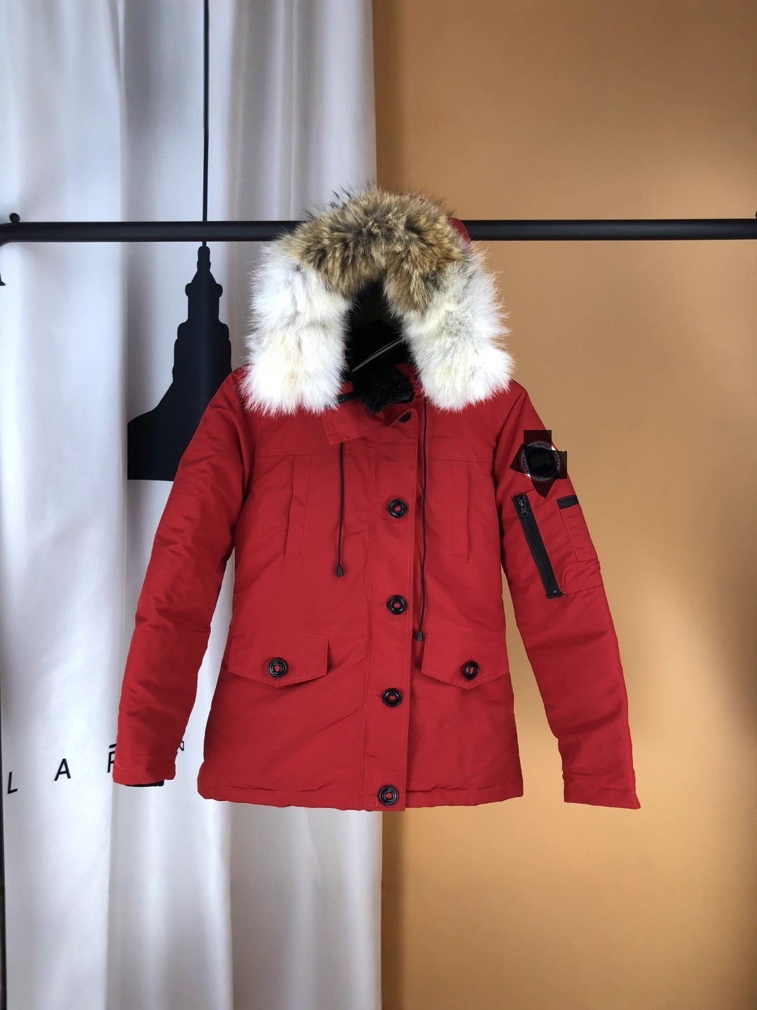 Hot-Selling Big Goose Duck Down 03 Style Flight Jacket White Duck Down Parka Coat Putian High Version 2026 Autumn Winter