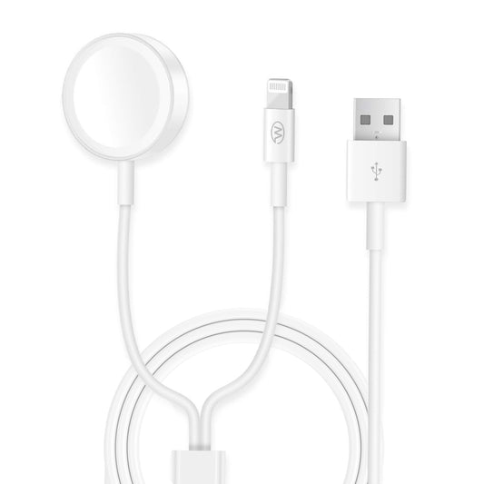 GM 2 in 1 Watch Charger for Apple Watch and Phone, Apple Watch Charger Cable Compatible with Watch Series 8 7 6 SE 5 4 3 2 1 & & Phone 12/11/Pro/Max/XR/XS/XS Max/X&Pad Series