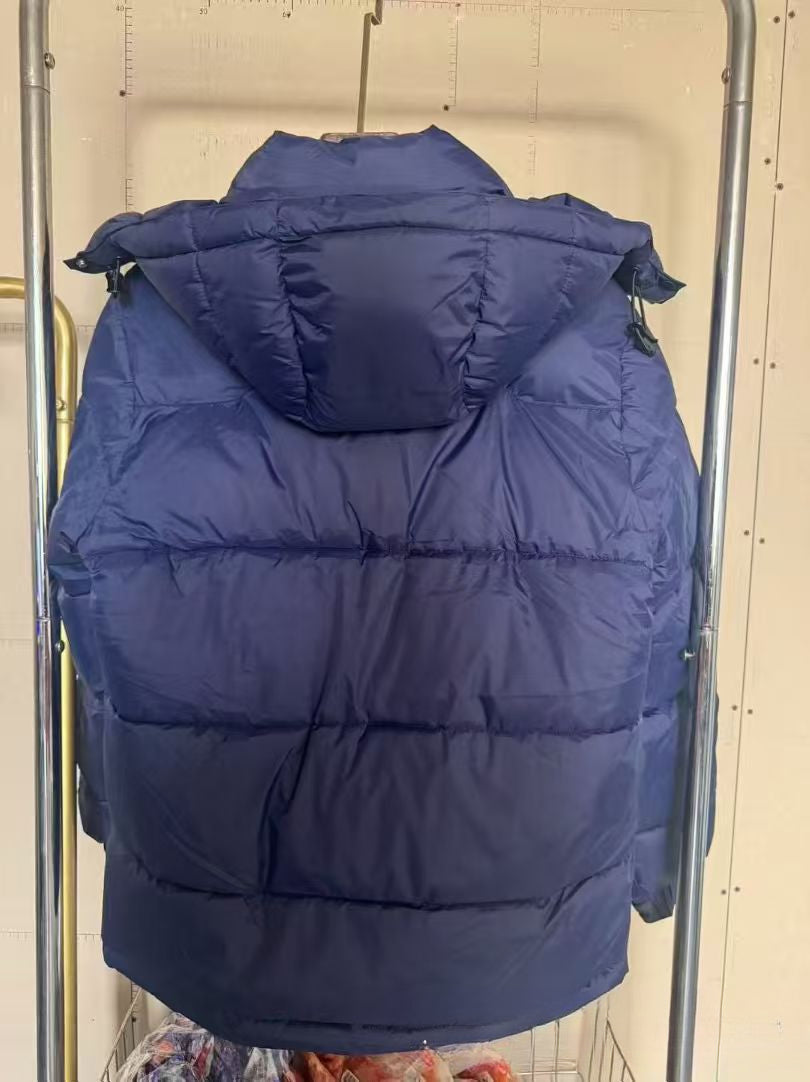RL Thickened Hooded Windproof Cold-Proof Warm Pony Unisex Cotton Jacket