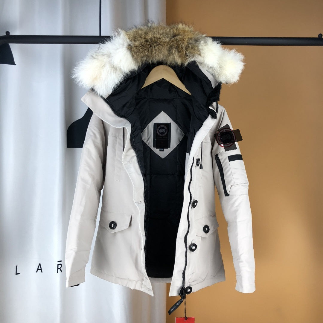 Hot-Selling Big Goose Duck Down 03 Style Flight Jacket White Duck Down Parka Coat Putian High Version 2026 Autumn Winter