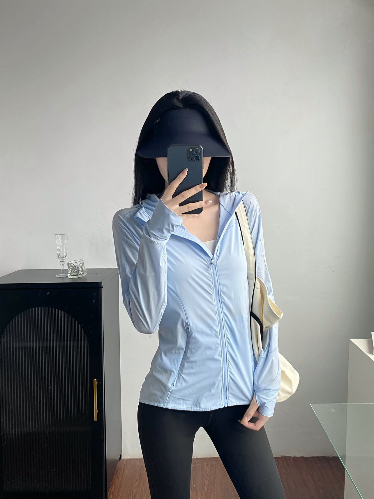 Lulu Same Style Mist Over Sun Protection Jacket Women's Sports Jacket Spring Summer Slim Fit Coat