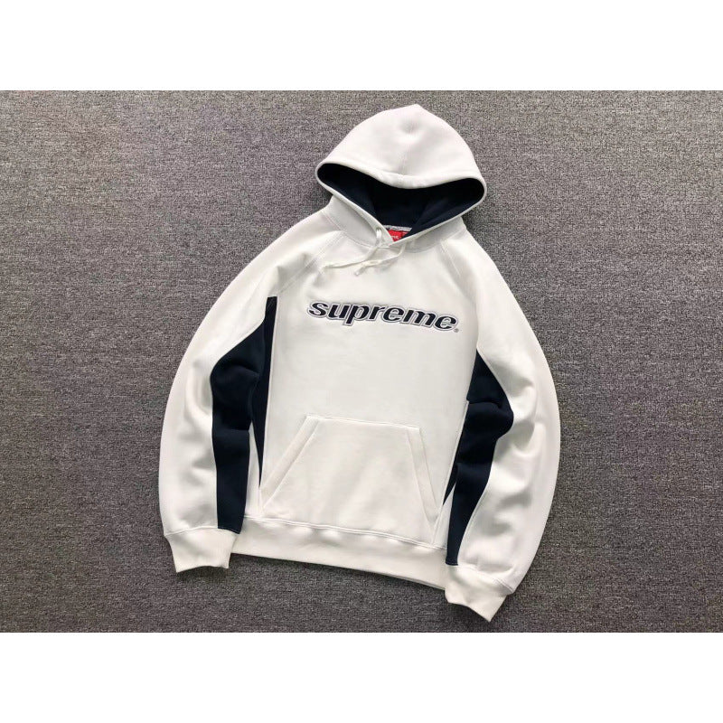 25FW Bandana Box Logo Hoodie Paisley Sweatshirt Fleece Lined Full Series Hooded Sweatshirt