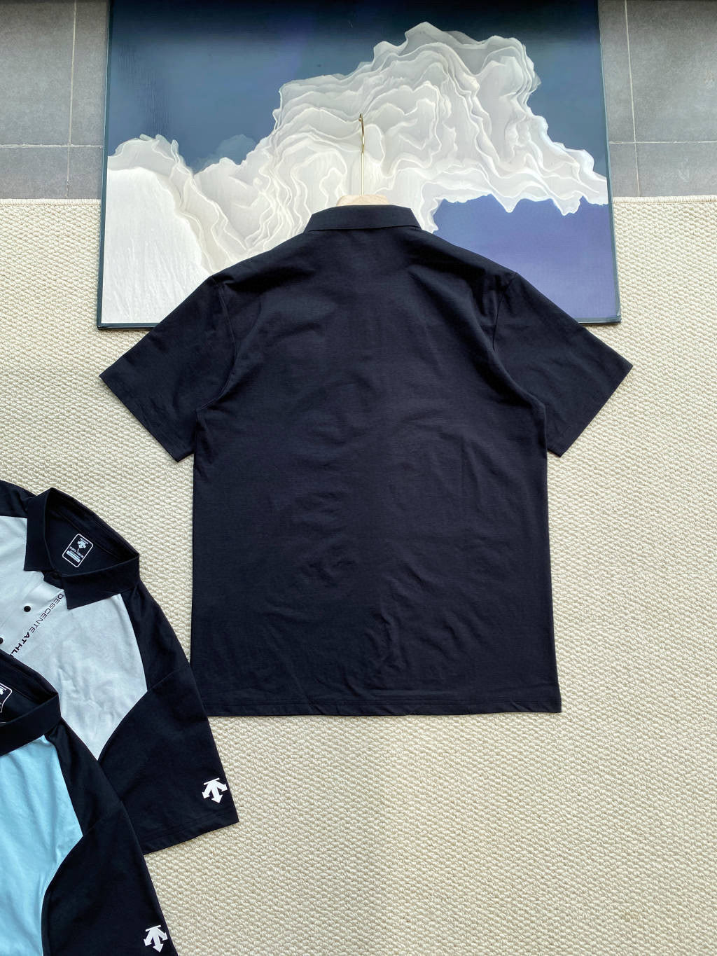sport short-sleeved polo shirt! Breathable and comfortable, with a perfect fit. Made of soft cotton, it's skin-friendly, comfortable and won't stick to your body!