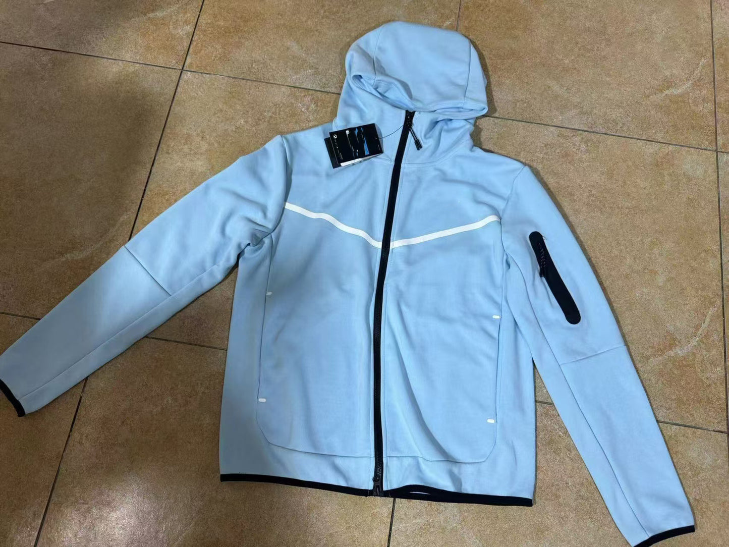GMabcd 2025 Casual Sports Hooded Men's Side Zipper Suit Jacket Versatile Slim Fit Casual