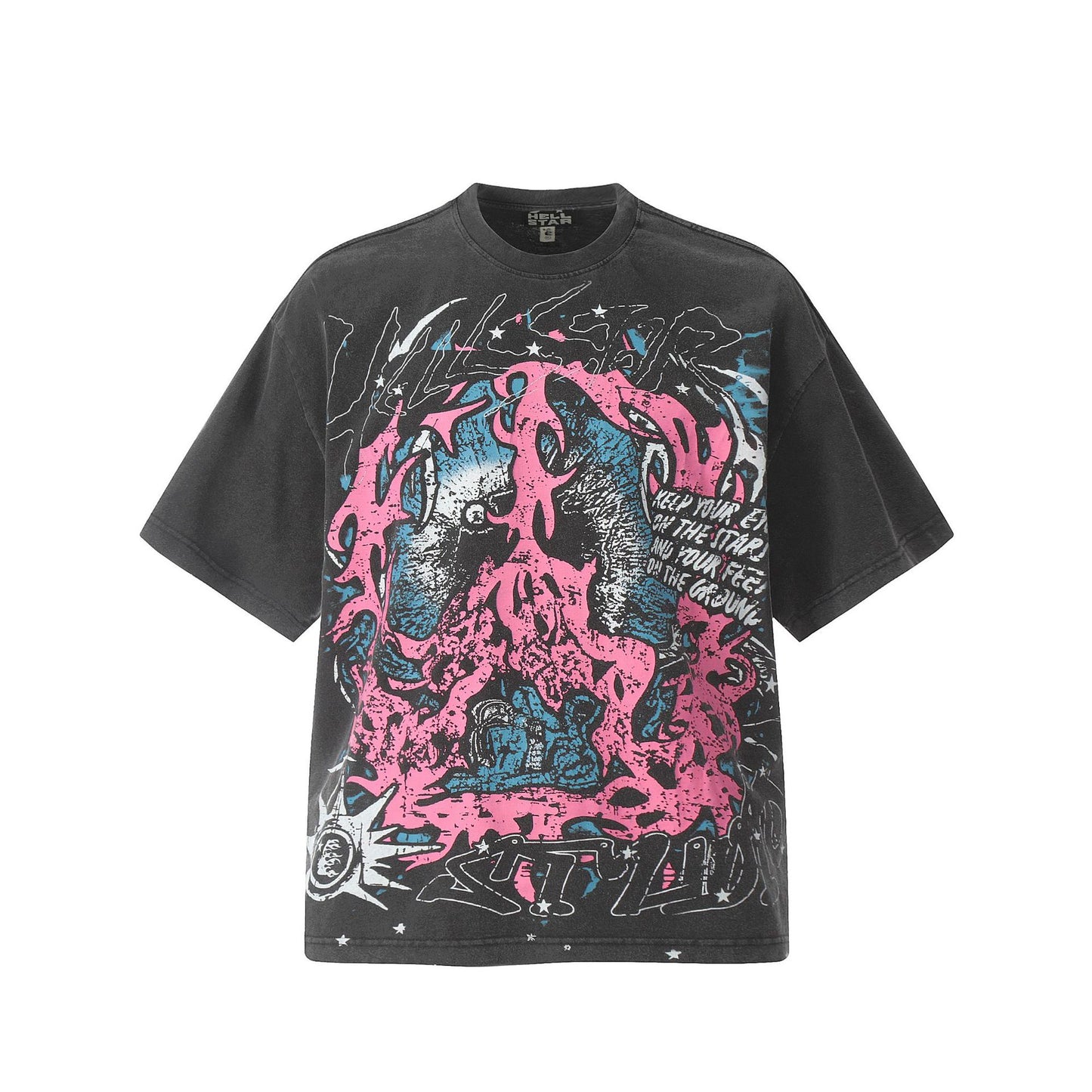 2025 Summer New European and American Trendy Brand Unisex Couple's Plus Size Loose Pullover Short Sleeve T-Shirt Youth Tee