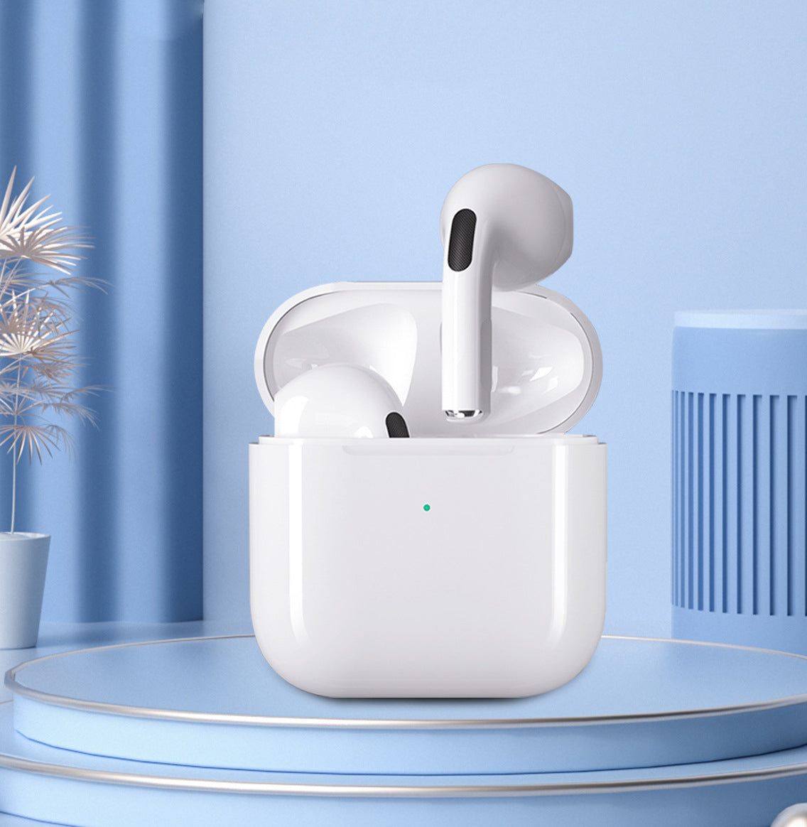 GMABCD True Wireless In-Ear Headphones,  Bluetooth Earbuds with HD Mic, Wireless Earphones in Ear with USB A Charging Case