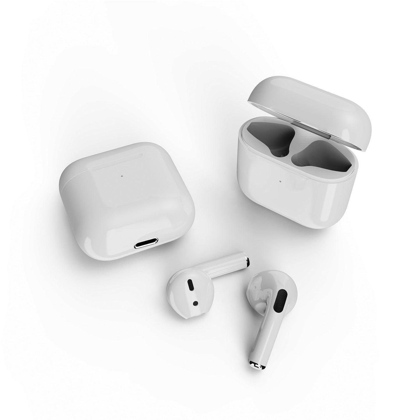 GMABCD True Wireless In-Ear Headphones,  Bluetooth Earbuds with HD Mic, Wireless Earphones in Ear with USB A Charging Case