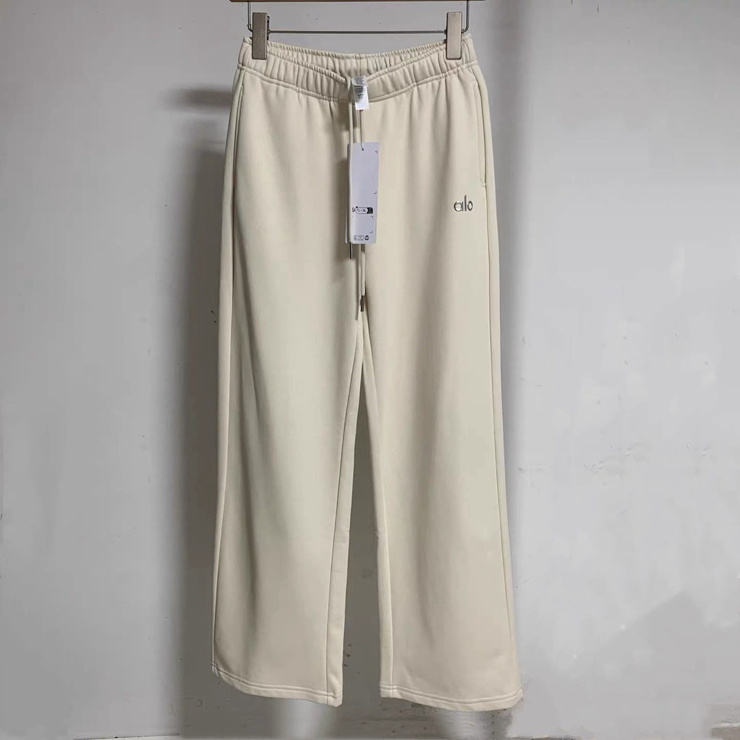 A-L-O Heavyweight Sweatshirt Loose Terry Warm Hoodie Zipper Casual Hooded Jacket