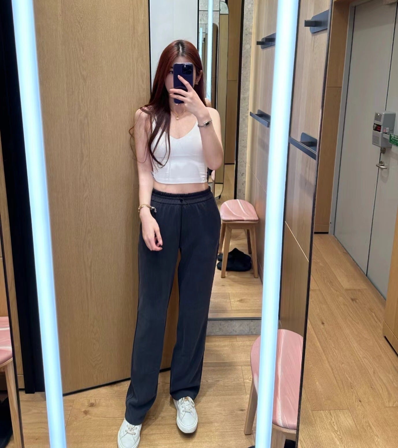 Lulu Same Yoga Wide-Leg Pants Softstreme Pants Exercise Casual Pants Women Loose Straight Slim Fit