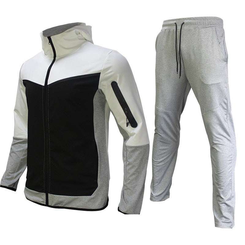 Spring and Autumn Hooded Suits Men's and Women's NK Sports Leisure Suit Sports Fashionable Jacket Trousers Fashion Brand Clothes