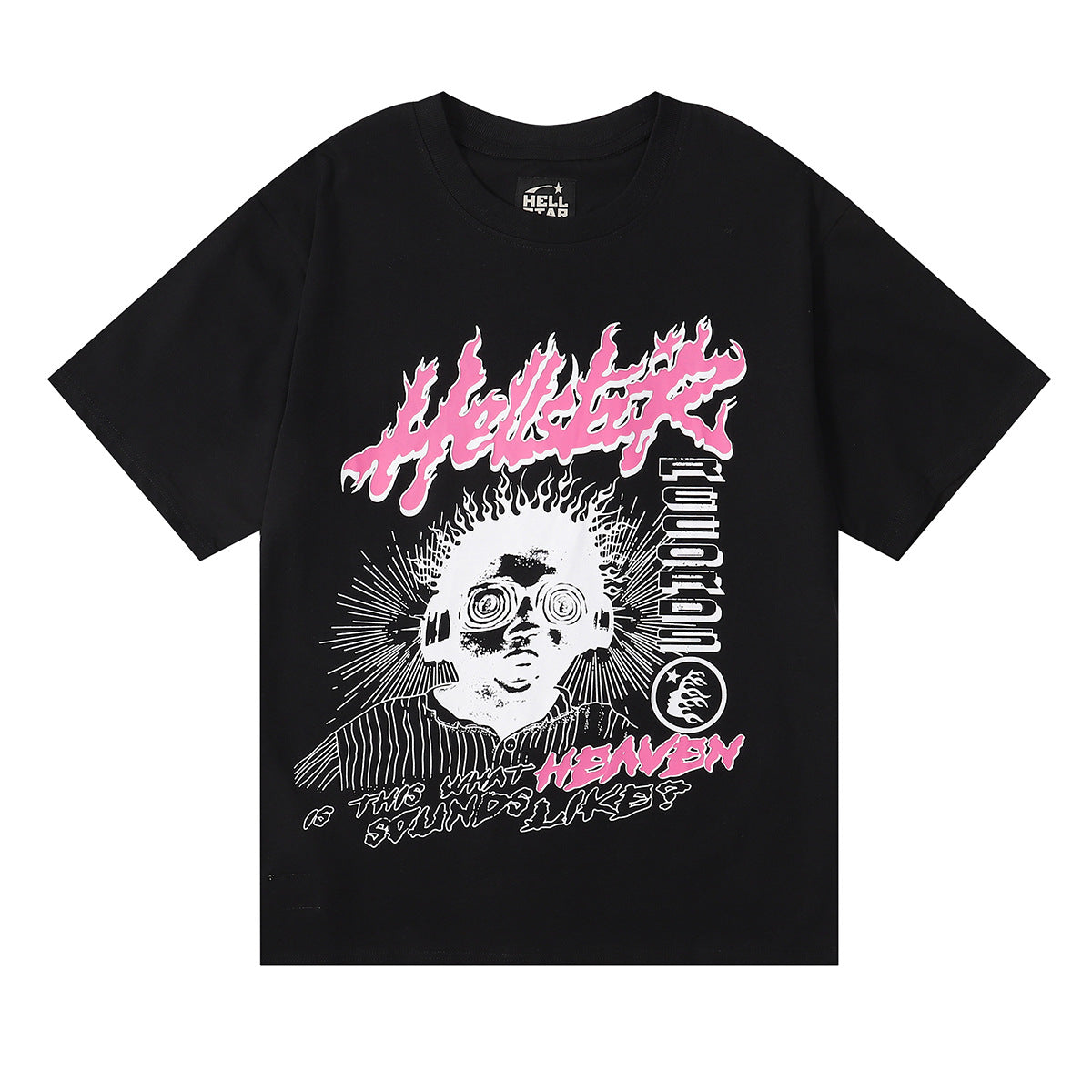 2024Summer New European and American Trendy Brand Couples' Outfits Plus Size Loose Pullover Short Sleeve T T-shirt for Teenagers tee