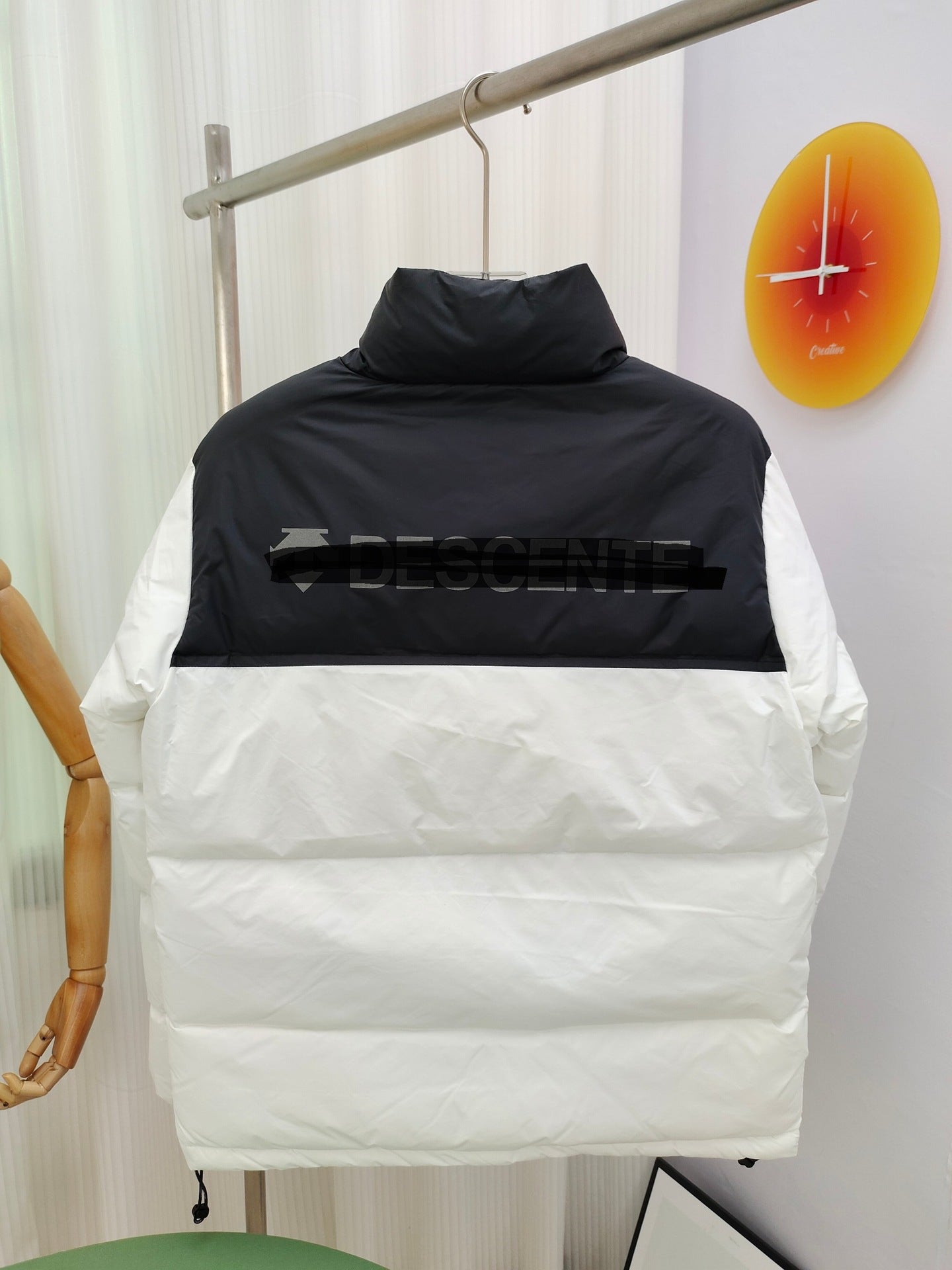 Dissante Second Generation Audi Collaboration Multi-Label Short Down Jacket 2025 New Model