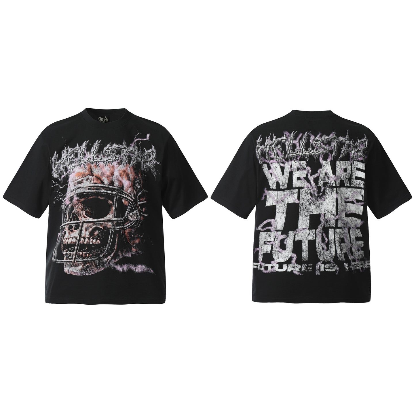2025 Summer New European and American Trendy Brand Unisex Couple's Plus Size Loose Pullover Short Sleeve T-Shirt Youth Tee