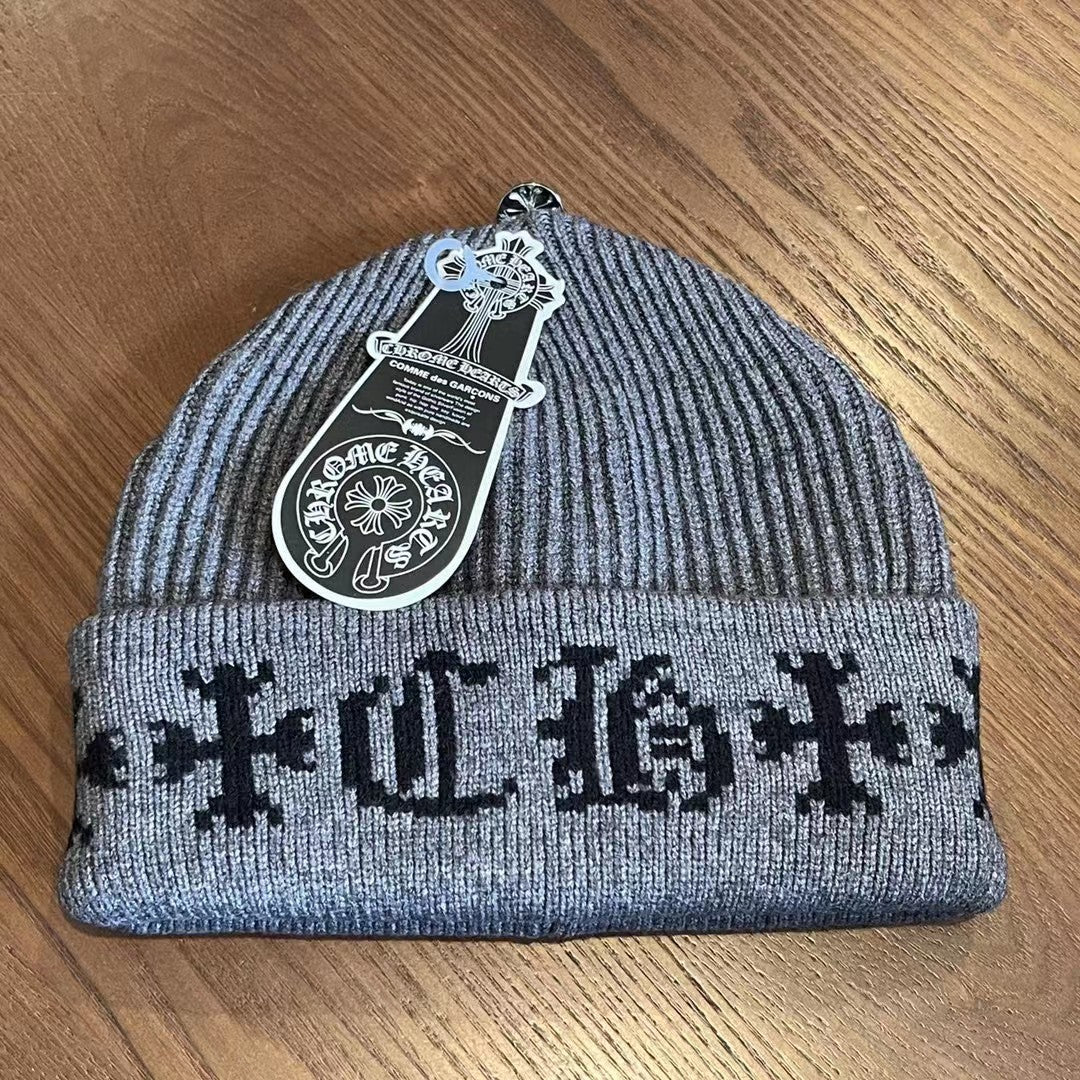 GMChrom Hearts Crohn Sanskrit Knitted Beanie 23 New Hat