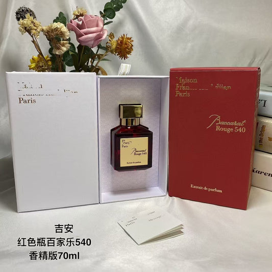 Beccarat rouge MFK540Ji'an Crystal Red perfume