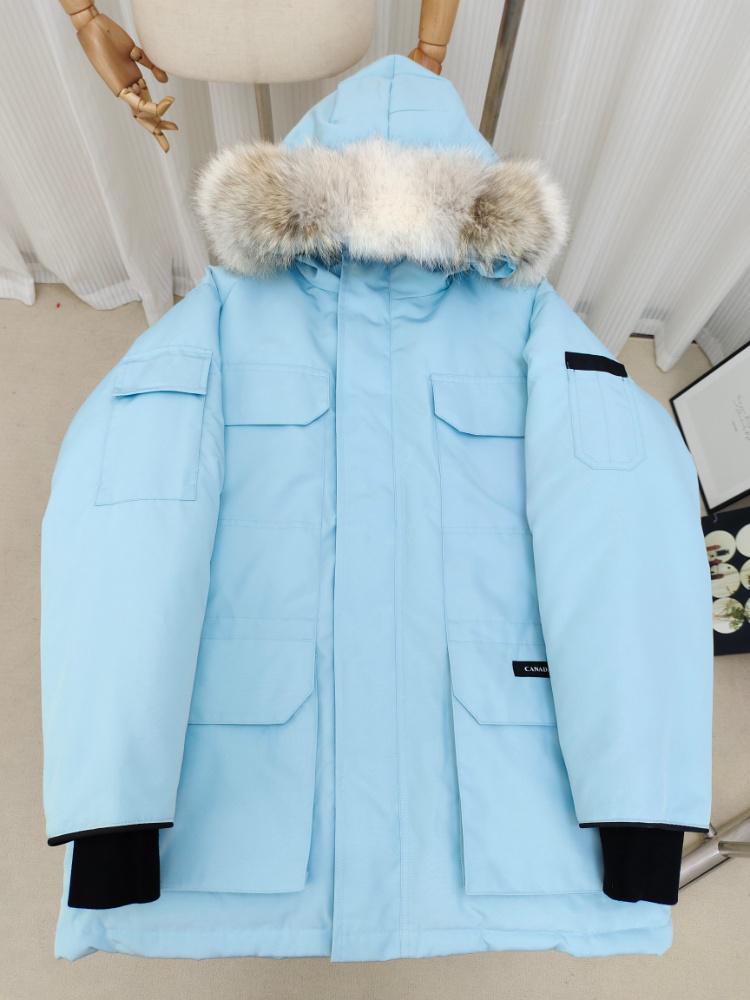 Big Goose New 08 Expedition Parka Classic Warm Hooded Short Down Jacket 4660M