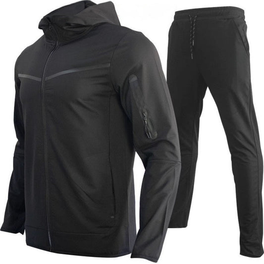 Spring and Autumn Hooded Suits Men's and Women's NK Sports Leisure Suit Sports Fashionable Jacket Trousers Fashion Brand Clothes