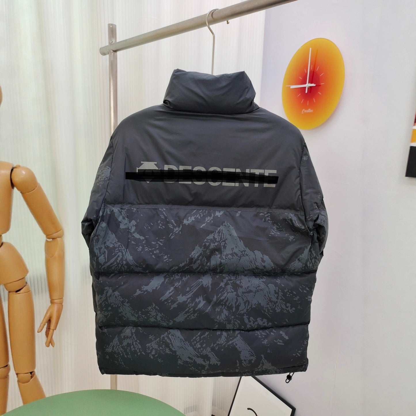 Dissante Second Generation Audi Collaboration Multi-Label Short Down Jacket 2025 New Model