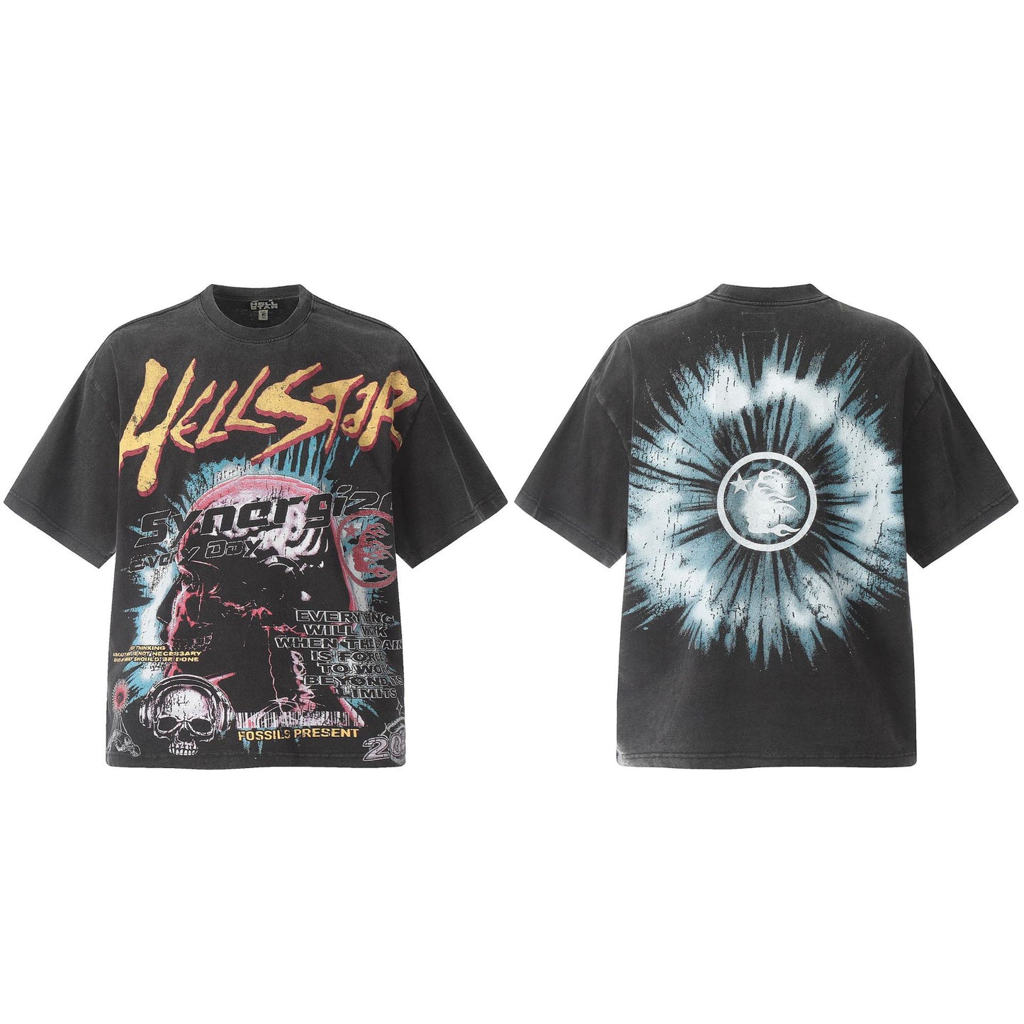 2025 Summer New European and American Trendy Brand Unisex Couple's Plus Size Loose Pullover Short Sleeve T-Shirt Youth Tee