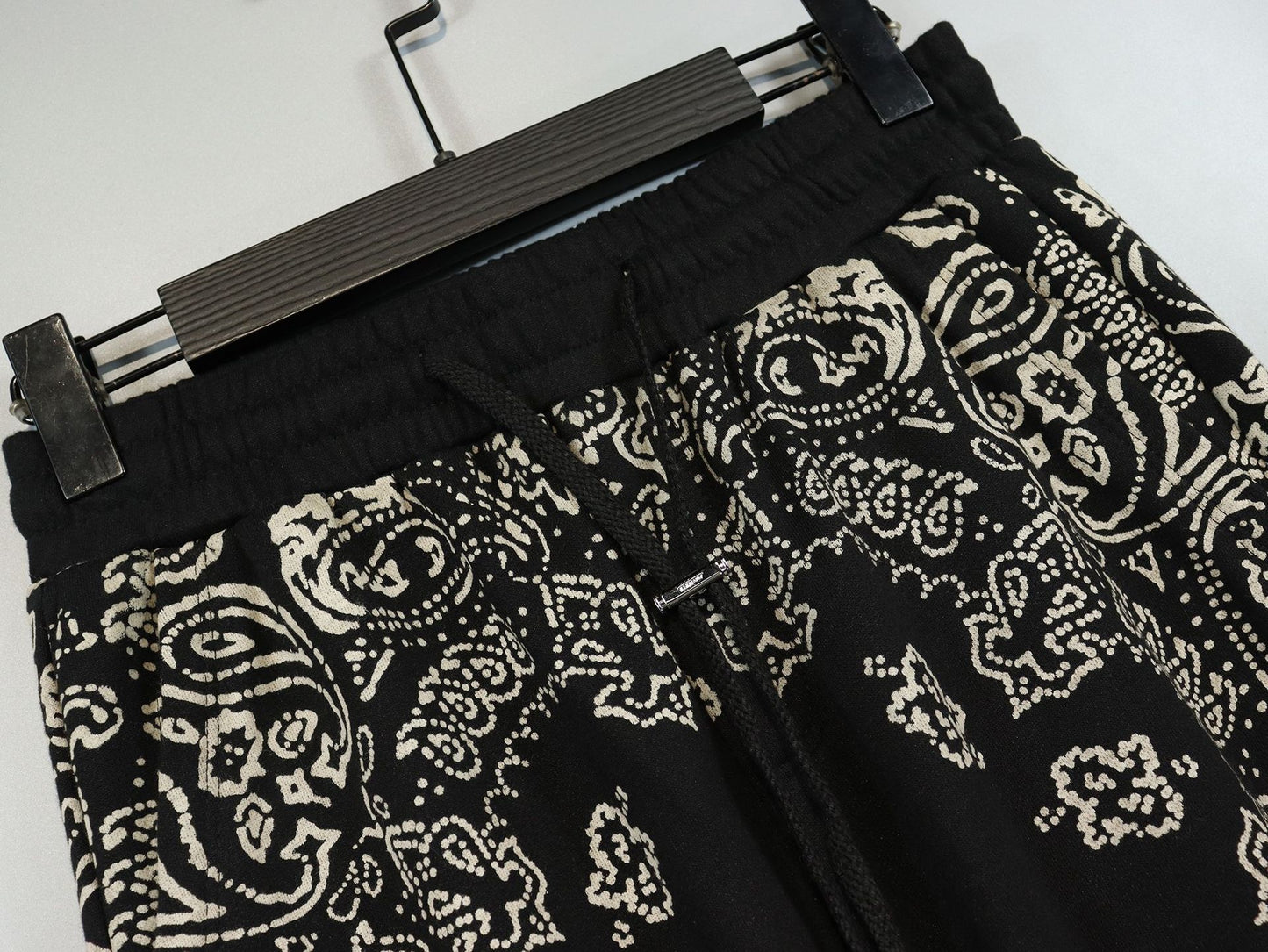 Hooded Sweatshirt Cashew Hoodie Floral Loose Pants Unisex Retro Sports Set Casual Pants Trend