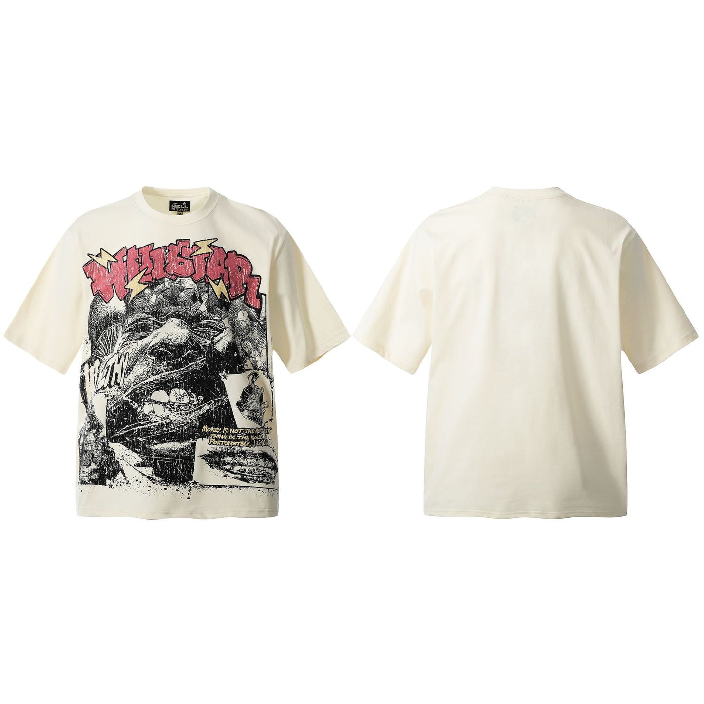 2025 Summer New European and American Trendy Brand Unisex Couple's Plus Size Loose Pullover Short Sleeve T-Shirt Youth Tee