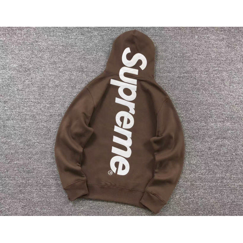 25FW Bandana Box Logo Hoodie Paisley Sweatshirt Fleece Lined Full Series Hooded Sweatshirt