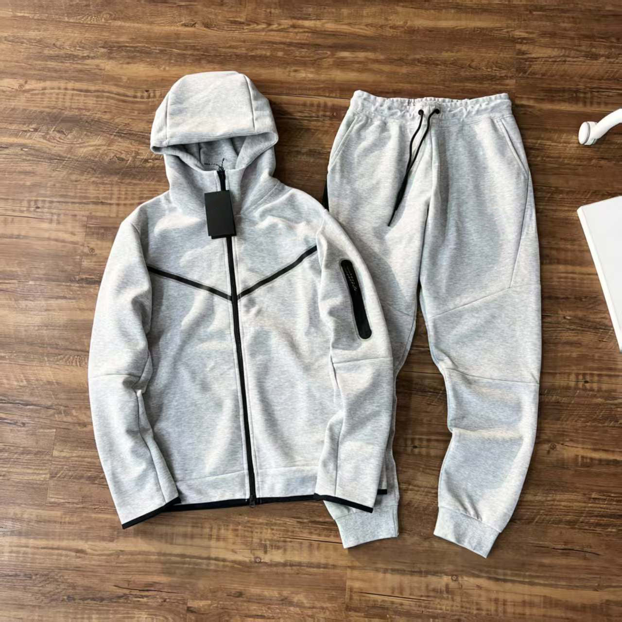 GMabcd 2025 Casual Sports Hooded Men's Side Zipper Suit Jacket Versatile Slim Fit Casual