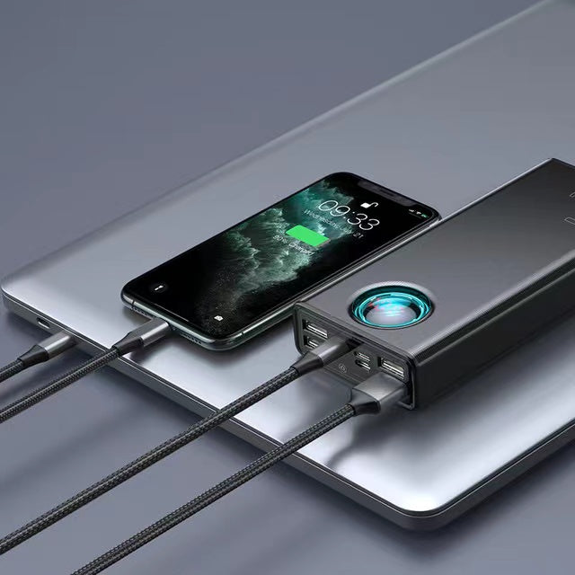 Portable Large Capacity 65W Power Bank 30000mAh PD Quick Charging Powerbank Portable External fast Charger For Phone Tablet