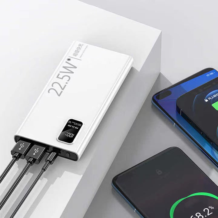 Real Capacity PD 20000mAh power bank PD 22.5W Outdoor Fast Charger Powerbank 10000mAh Phone Ultra Large Capacity Power Bank