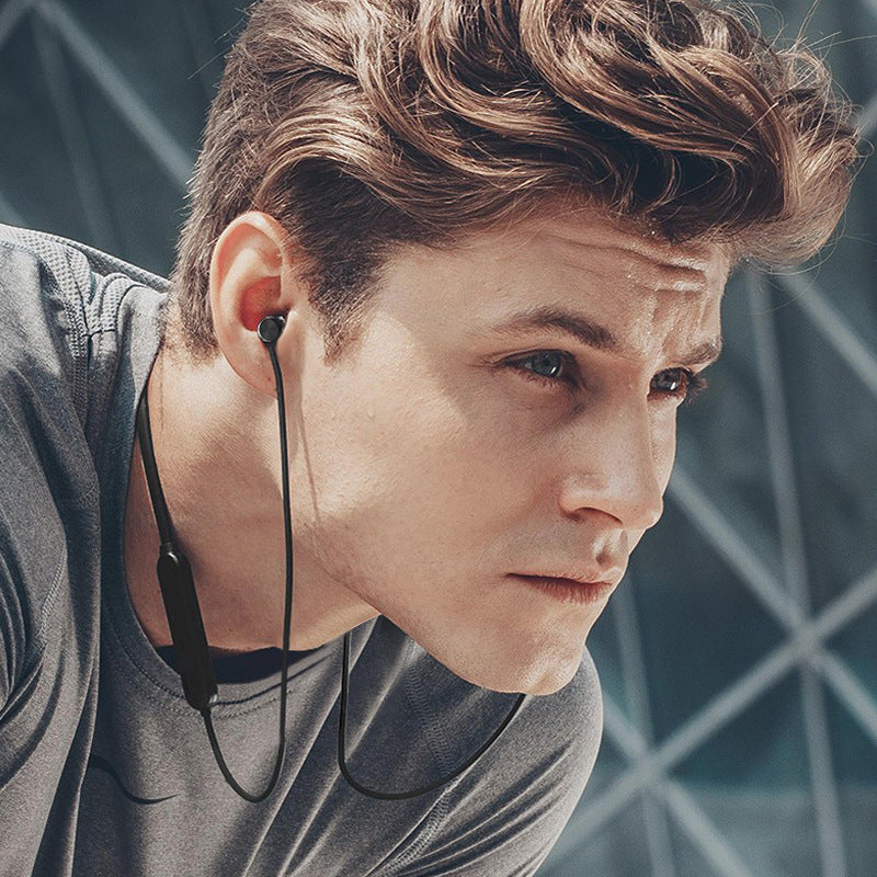 M9 sports earbuds Bluetooth headset sports Bluetooth earphones binaural line Bluetooth headset
