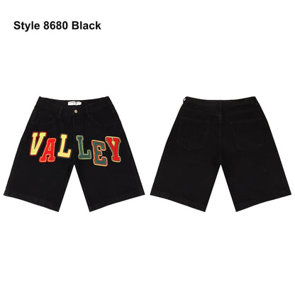 Men's denim shorts – Style 8680 Black