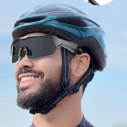 Outdoor Sports Sunglasses Smart Glasses Fashionable Cycling Bluetooth Glasses for Listening to Music and Calling Unisex