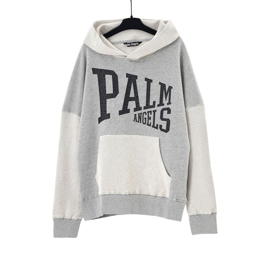 Men's Pullover Sweatshirt with Crack Letter Print Fashion High Street Casual Versatile Hoodie