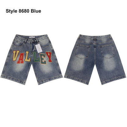 Men's denim shorts – Style 8680 Blue