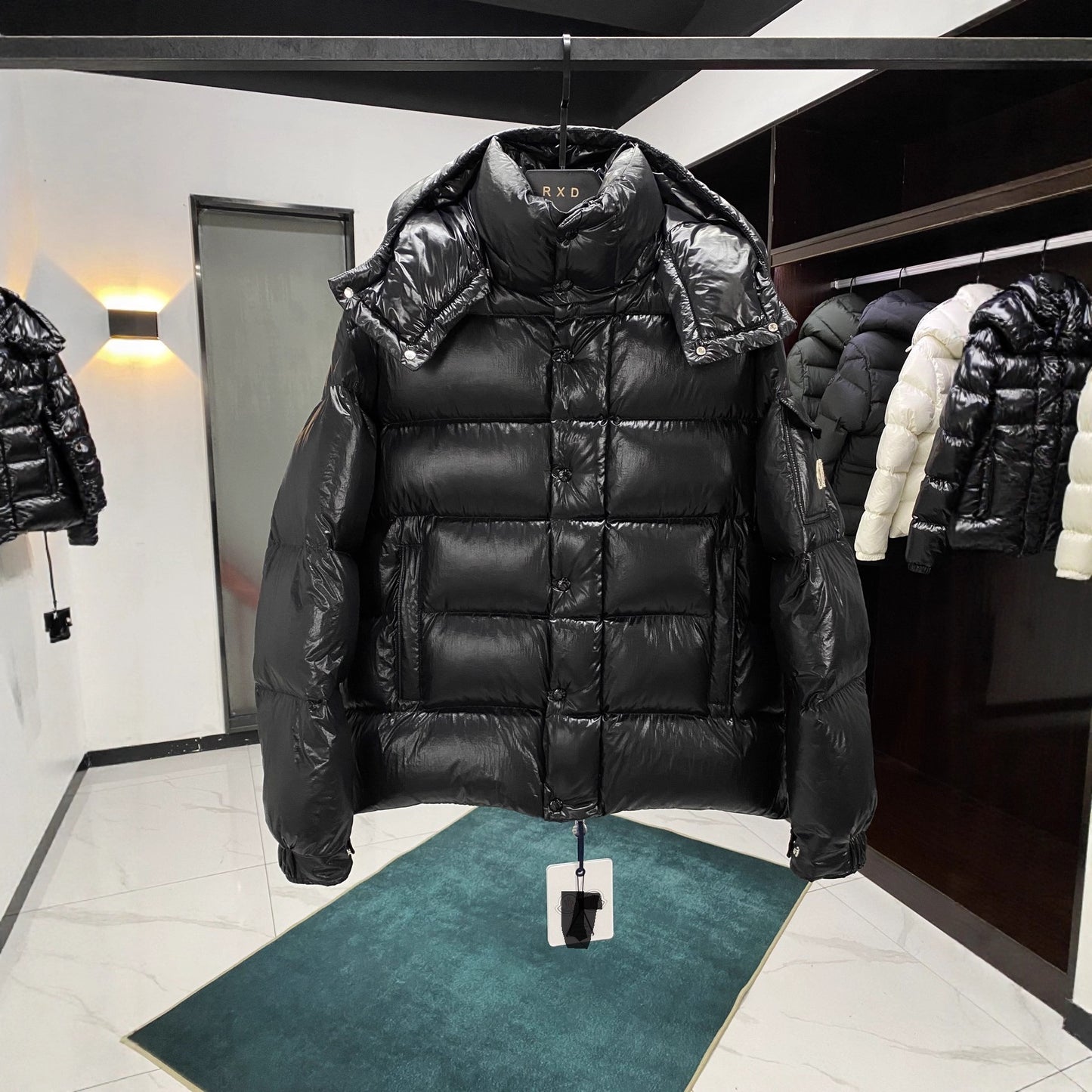 2026 Autumn and Winter New Mon Maya 70 Th Anniversary High-End Short down Jacket Temperament