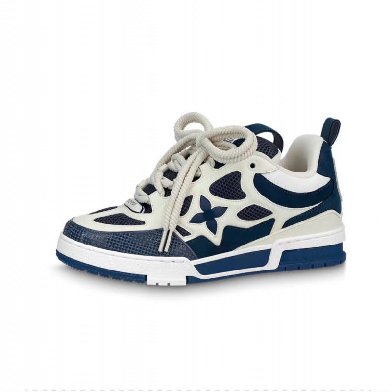 Men's Sneakers Men's and Women's Loafers Height-Increasing Thick-Soled Dad Shoes Fashionable Versatile Couple's Sneakers